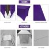 imageUtopia Kitchen Spandex Tablecloth 1 Pack 6FT White 200 GSM Tight Fitted Washable and Wrinkle Resistant Stretch Rectangular Patio Table Cover for Event Wedding ampamp Banquet 72Lx30Wx30H InchPurple
