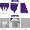imageUtopia Kitchen Spandex Tablecloth 1 Pack 6FT White 200 GSM Tight Fitted Washable and Wrinkle Resistant Stretch Rectangular Patio Table Cover for Event Wedding ampamp Banquet 72Lx30Wx30H InchPurple