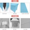 imageUtopia Kitchen Spandex Tablecloth 1 Pack 6FT White 200 GSM Tight Fitted Washable and Wrinkle Resistant Stretch Rectangular Patio Table Cover for Event Wedding ampamp Banquet 72Lx30Wx30H InchBlue Mist
