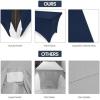 imageUtopia Kitchen Spandex Tablecloth 1 Pack 6FT White 200 GSM Tight Fitted Washable and Wrinkle Resistant Stretch Rectangular Patio Table Cover for Event Wedding ampamp Banquet 72Lx30Wx30H InchNavy Blue