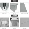 imageUtopia Kitchen Spandex Tablecloth 1 Pack 6FT White 200 GSM Tight Fitted Washable and Wrinkle Resistant Stretch Rectangular Patio Table Cover for Event Wedding ampamp Banquet 72Lx30Wx30H InchGrey