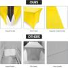 imageUtopia Kitchen Spandex Tablecloth 1 Pack 6FT White 200 GSM Tight Fitted Washable and Wrinkle Resistant Stretch Rectangular Patio Table Cover for Event Wedding ampamp Banquet 72Lx30Wx30H InchYellow