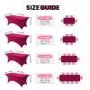 imageUtopia Kitchen Spandex Tablecloth 1 Pack 6FT White 200 GSM Tight Fitted Washable and Wrinkle Resistant Stretch Rectangular Patio Table Cover for Event Wedding ampamp Banquet 72Lx30Wx30H InchFuchsia