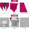 imageUtopia Kitchen Spandex Tablecloth 1 Pack 6FT White 200 GSM Tight Fitted Washable and Wrinkle Resistant Stretch Rectangular Patio Table Cover for Event Wedding ampamp Banquet 72Lx30Wx30H InchFuchsia