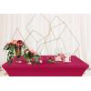 imageUtopia Kitchen Spandex Tablecloth 2 Pack 8FT White Tight Fitted Washable and Wrinkle Resistant Stretch Rectangular Patio Table Cover for Event Wedding Banquet ampamp Parties 96Lx30Wx30H InchFuchsia