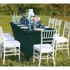 imageUtopia Kitchen Spandex Tablecloth 2 Pack 8FT White Tight Fitted Washable and Wrinkle Resistant Stretch Rectangular Patio Table Cover for Event Wedding Banquet ampamp Parties 96Lx30Wx30H InchHunter Green