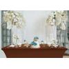 imageUtopia Kitchen Spandex Tablecloth 2 Pack 8FT White Tight Fitted Washable and Wrinkle Resistant Stretch Rectangular Patio Table Cover for Event Wedding Banquet ampamp Parties 96Lx30Wx30H InchLight Coffee