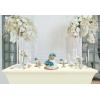 imageUtopia Kitchen Spandex Tablecloth 2 Pack 8FT White Tight Fitted Washable and Wrinkle Resistant Stretch Rectangular Patio Table Cover for Event Wedding Banquet ampamp Parties 96Lx30Wx30H InchIvory