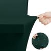 imageUtopia Kitchen Spandex Tablecloth 2 Pack 8FT White Tight Fitted Washable and Wrinkle Resistant Stretch Rectangular Patio Table Cover for Event Wedding Banquet ampamp Parties 96Lx30Wx30H InchHunter Green
