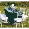 imageUtopia Kitchen Spandex Tablecloth 2 Pack 8FT White Tight Fitted Washable and Wrinkle Resistant Stretch Rectangular Patio Table Cover for Event Wedding Banquet ampamp Parties 96Lx30Wx30H InchHunter Green