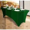 imageUtopia Kitchen Spandex Tablecloth 2 Pack 8FT White Tight Fitted Washable and Wrinkle Resistant Stretch Rectangular Patio Table Cover for Event Wedding Banquet ampamp Parties 96Lx30Wx30H InchEmerald Green