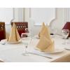 imageUtopia Kitchen White Cloth Napkins 12 Pack 18x18 Inch Cotton Blend Washable and Reusable Table Dinner NapkinsBeige