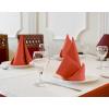 imageUtopia Kitchen White Cloth Napkins 12 Pack 18x18 Inch Cotton Blend Washable and Reusable Table Dinner NapkinsCoral