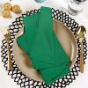 imageUtopia Kitchen White Cloth Napkins 12 Pack 18x18 Inch Cotton Blend Washable and Reusable Table Dinner NapkinsGreen