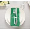 imageUtopia Kitchen White Cloth Napkins 12 Pack 18x18 Inch Cotton Blend Washable and Reusable Table Dinner NapkinsGreen