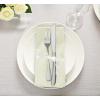 imageUtopia Kitchen White Cloth Napkins 12 Pack 18x18 Inch Cotton Blend Washable and Reusable Table Dinner NapkinsIvory