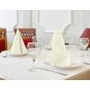 imageUtopia Kitchen White Cloth Napkins 12 Pack 18x18 Inch Cotton Blend Washable and Reusable Table Dinner NapkinsIvory