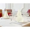 imageUtopia Kitchen White Cloth Napkins 12 Pack 18x18 Inch Cotton Blend Washable and Reusable Table Dinner NapkinsIvory