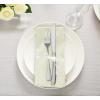 imageUtopia Kitchen White Cloth Napkins 12 Pack 18x18 Inch Cotton Blend Washable and Reusable Table Dinner NapkinsIvory