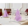 imageUtopia Kitchen White Cloth Napkins 12 Pack 18x18 Inch Cotton Blend Washable and Reusable Table Dinner NapkinsLavender