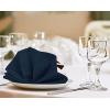 imageUtopia Kitchen White Cloth Napkins 12 Pack 18x18 Inch Cotton Blend Washable and Reusable Table Dinner NapkinsNavy