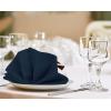 imageUtopia Kitchen White Cloth Napkins 12 Pack 18x18 Inch Cotton Blend Washable and Reusable Table Dinner NapkinsNavy