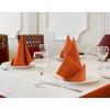 imageUtopia Kitchen White Cloth Napkins 12 Pack 18x18 Inch Cotton Blend Washable and Reusable Table Dinner NapkinsOrange