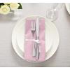 imageUtopia Kitchen White Cloth Napkins 12 Pack 18x18 Inch Cotton Blend Washable and Reusable Table Dinner NapkinsPink
