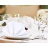 imageUtopia Kitchen White Cloth Napkins 12 Pack 18x18 Inch Cotton Blend Washable and Reusable Table Dinner NapkinsWhite