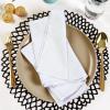 imageUtopia Kitchen White Cloth Napkins 12 Pack 18x18 Inch Cotton Blend Washable and Reusable Table Dinner NapkinsWhite