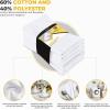 imageUtopia Kitchen White Cloth Napkins 12 Pack 18x18 Inch Cotton Blend Washable and Reusable Table Dinner NapkinsWhite
