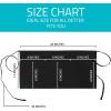 imageUtopia Wear 12 Pack Server Apron with 3 Pockets Waist Apron for Waiter Waitress 12 InchesBlack
