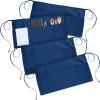 imageUtopia Wear 4 Pack Server Apron with 3 Pockets Waist Apron for Waiter Waitress 12 InchesBlue