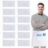 imageUtopia Wear 12 Pack Server Apron with 3 Pockets Waist Apron for Waiter Waitress 12 InchesWhite