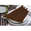 imageUtopia Home 288 Pack White Cloth Napkins 17x17 Inches Polyester Dinner Napkins WashableBrown