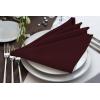 imageUtopia Home 288 Pack White Cloth Napkins 17x17 Inches Polyester Dinner Napkins WashableBurgundy