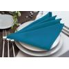 imageUtopia Home 288 Pack White Cloth Napkins 17x17 Inches Polyester Dinner Napkins WashableCaribbean Blue