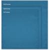 imageUtopia Home 288 Pack White Cloth Napkins 17x17 Inches Polyester Dinner Napkins WashableCaribbean Blue