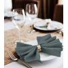 imageUtopia Home 288 Pack White Cloth Napkins 17x17 Inches Polyester Dinner Napkins WashableGray