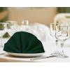 imageUtopia Home 288 Pack White Cloth Napkins 17x17 Inches Polyester Dinner Napkins WashableHunter Green