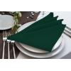 imageUtopia Home 288 Pack White Cloth Napkins 17x17 Inches Polyester Dinner Napkins WashableHunter Green