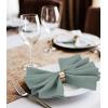 imageUtopia Home 288 Pack White Cloth Napkins 17x17 Inches Polyester Dinner Napkins WashableLight Grey