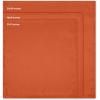 imageUtopia Home 288 Pack White Cloth Napkins 17x17 Inches Polyester Dinner Napkins WashableOrange