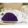 imageUtopia Home 288 Pack White Cloth Napkins 17x17 Inches Polyester Dinner Napkins WashablePurple