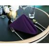 imageUtopia Home 288 Pack White Cloth Napkins 17x17 Inches Polyester Dinner Napkins WashablePurple