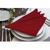 imageUtopia Home 288 Pack White Cloth Napkins 17x17 Inches Polyester Dinner Napkins WashableRed