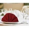 imageUtopia Home 288 Pack White Cloth Napkins 17x17 Inches Polyester Dinner Napkins WashableRed