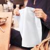 imageUtopia Home 288 Pack White Cloth Napkins 17x17 Inches Polyester Dinner Napkins WashableWhite