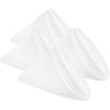 imageUtopia Home 288 Pack White Cloth Napkins 17x17 Inches Polyester Dinner Napkins WashableWhite