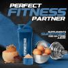 imageUtopia Home Shaker Bottle 2 Pack  24 Ounce Plastic Protein or Cocktail Shaker Bottle for Pre ampamp Post workout with Twist ampamp Lock Protein Box Storage All Black ampamp ClearBlackClearNavy